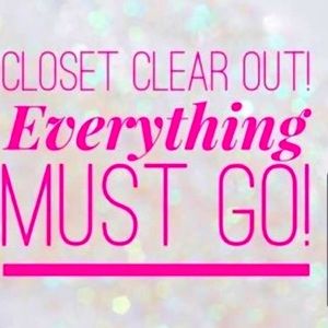 End of the year closet clear out!
